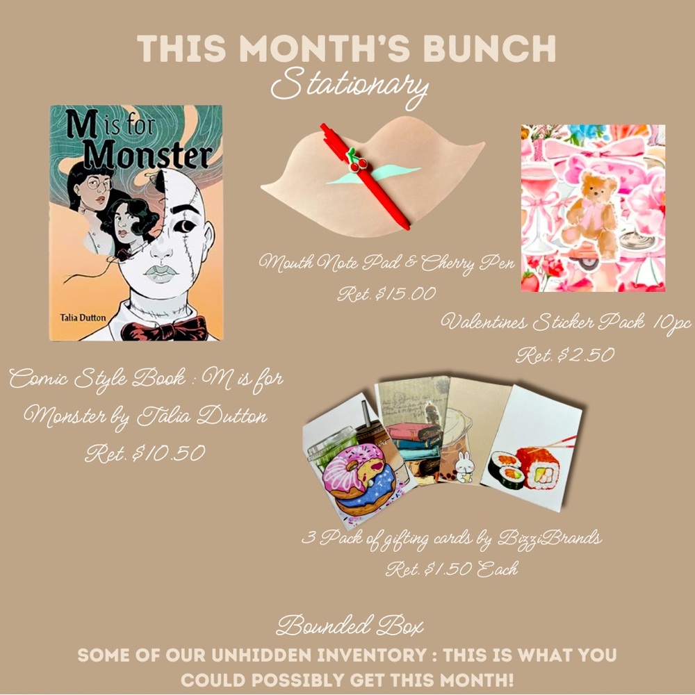 Valentines Edition : Rose Stationary Box